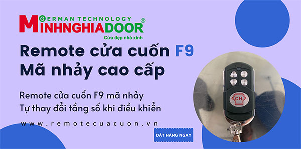 Remote Cửa Cuốn đài Loan Ch F9