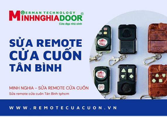 remote cửa cuốn tân bình